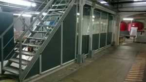 Escalier Mezzanine industrielle